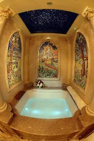 Beautiful Bathroom Mosaic Inside The Cinderella Castle Suite At Magic Kingdom Park Cinderella Suite Cinderella Castle My Dream Home