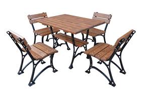 Just print it out and have kids set their napkin, utensils, plate, and cup right on top of the picture. Casa Padrino Art Nouveau Garden Furniture Set Table 4 Chairs Brown Black 100 Cm Garden Furniture Made Of Cast Iron And Solid Alder Wood