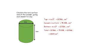 Use the calculator above to calculate height, radius or surface area of a cylinder. 4 Cm 5 Cm 9 Cm 4 5