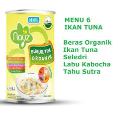 Bubur organik nayz rasa ikan tuna 300 gr di tokopedia ∙ promo pengguna baru ∙ pasti ori ∙ garansi 7 hari ∙ cicilan 0% ∙ kurir instan. Nayz Bubur Beras Tim Mpasi Bayi Organik Menu 6 Rasa Ikan Tuna 300 G Terbaru Agustus 2021 Harga Murah Kualitas Terjamin Blibli