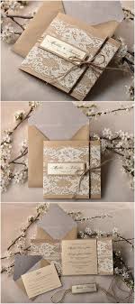 15 Our Absolutely Favorite Rustic Wedding Invitations Dreamwedding Wedding Invitation Kits Diy Wedding Invitation Kits Wedding Invitations Rustic