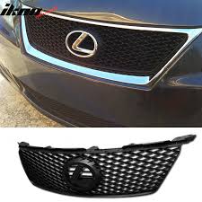 Car front hood bonnet emblem ornament sticker badge accessories for mitsubishi. Ikon Motorsports Grille Fits 06 08 Lexus Is250 350 Isf Is F Style Black Mesh Front Hood Grille Grill Walmart Com Walmart Com