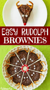 See more ideas about christmas, winter scenes. Rudolph The Red Nose Reindeer Brownies Christmas Food Reindeer Brownie Christmas Food Crafts