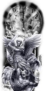 Feel free to explore, study and enjoy paintings with paintingvalley.com Archangel Tattoo Ideas Realistic St Michael Drawing Novocom Top
