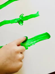 Explore the colors of nature and burn some energy with this play idea. Flower Finger Painting For Toddlers Keep Calm And Mommy On