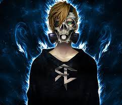 4k anime gas mask wallpaper from the above 916x516 resolutions which is part of the 4k wallpapers directory. Hd Wallpaper Male Anime Character Wallpaper Gas Masks Skull Fire Blonde Wallpaper Flare