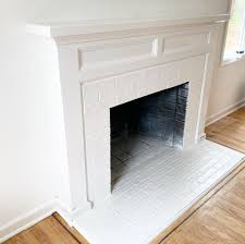 Antique set fireplace surround face tile mottled majolica browns. This Restored 1940 S Fireplace Samson Consulting Llc Facebook