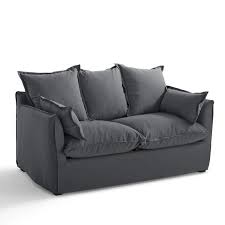 Canape Convertible En Coton Lin Odna Bultex Canape Convertible Canape Canape Odna