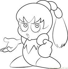 Free printable kirby coloring pages for kids. Tiff Coloring Page For Kids Free Kirby Printable Coloring Pages Online For Kids Coloringpages101 Com Coloring Pages For Kids