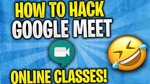 Google Meet Hacks Pranks For Ios Android How To Hack Google Meet Online Class Youtube