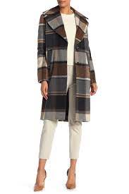Super warm and it's just the most perfectly oversized coat, the arms are perfect for me but might be a bit short for people with longer arms.comes a bit wrinkly but nothing an iron can't fix, i adore this coat! Kensie Plaid Notch Lapel Coat Nordstrom Rack