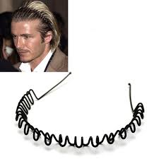 I'm an ex hairstylist and i'm happy to bring you a new tutorial do a men. Fashion David Beckham Style Black Metal Male Headbands Men Wave Hairband Women Girls Hair Accessories Hair Accessories India Hair Accessories Girlaccessories Hair Bands Aliexpress