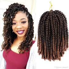 2019 Hot Senegal Twist Curly Goddess 12inch Spring Senegalese Twist Crochet Brai Braid Hair Extensions Black Senegalese Twist Crochet Braids Spring Twist Hair