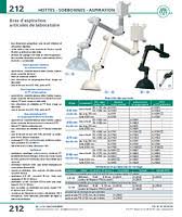 Bras D Aspiration Articules En Aluminium Anodise