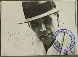 Beuys, Joseph (1921 Krefeld 1986 Düsseldorf) Ddr Tüte ("guten Einkauf"),  Farbig