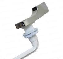 Universal Plastic Toilet Tank Flush Lever, Chrome Finish ...