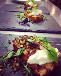 Petersburg, russland, 1908, deckel durchbrochen, seitliche henkel auf dem deckel und de. Chicken And Nduja Terrine Crispy Lentils Whipped Feta Picture Of The Loft Restaurant Terrace St Ives Tripadvisor