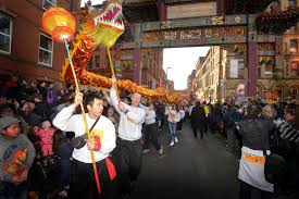 Pictures And Video Thousands Celebrate Chinese New Year In Manchester Manchester City Centre Chinese New Year Chinese New Year Dragon