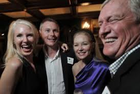 Buffet Supper honoring Irish Golfers and Sponsors hosted by June and Archie  Bennett