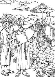 Ethiopian coloring pages ebcs d70e3. Pentecost And St Philip