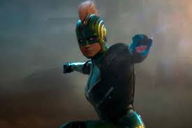 Captain marvel, american comic strip superhero created by writer stan lee and artist gene colan for marvel comics. Captain Marvel S Helmet Mohawk Movie Costume Is The Result Of A Bet Polygon