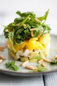Frischer Avocado Mango Mozzarella Salat Mozzarella Salat Vorspeisen Rezepte Mango Salat