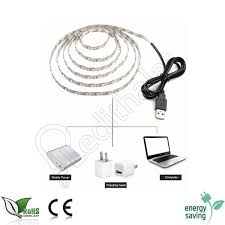 Tv Arkasi Pc Usb Uyumlu Power Bank Uyumlu 5 Volt Sarj Aleti Uyumlu 5 Volt Rgb Serit Led 5050 Smd Cip 1 Metre 60 Ledli Rgb Led Isik 5 Vol Usb Led Sarj Aleti