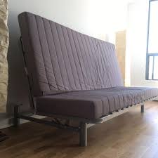 D&d futon furniture 6 thick x 36 wide x 70 long twin size gray sleeper chair folding foam bed 1.8lbs density, studio guest foldable chair beds, foam sofa, couch. Ikea Futon Home And Aplliances