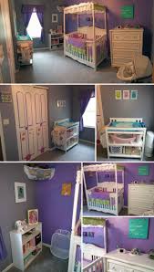 Monster S Inc Themed Nursery That I Put Together For My Baby Girl Trendy Baby Nursery Nursery Themes Baby Room