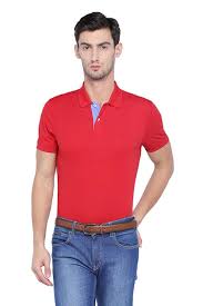 Allen Solly T Shirts Allen Solly Red T Shirt For Men At Allensolly Com