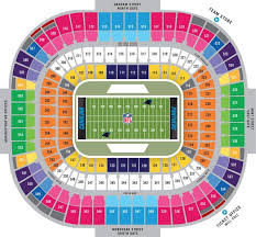 Carolina Panthers Seating Chart Carolina Panthers Stadium