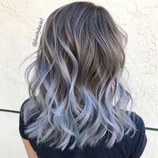 30 Denim Balayage Hairstyles Hair Styles Blue Ombre Hair Light Blue Hair
