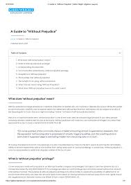 The recent judgment of rogers j in the case of ad and another v mec for health and social development, western cape 2017 (5) sa 134 (wcc) has shed further light on the admissibility of without prejudice communications and the exceptions thereto. A Guide To Without Prejudice Gibbs Wright Litigation Lawyers Studocu