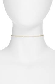 Women's fashionable vintage style rose gold shell link close fitting choker. Women S Choker Necklaces