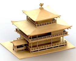 3Dパズル kigumi の金閣寺 を3D化しました。 | ひろ1026（HY工房）さん(パート勤務)のポートフォリオ | ココナラ