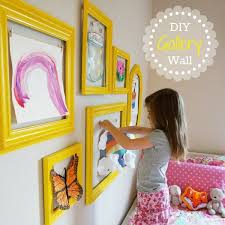 Diy Gallery Wall Diy Gallery Wall Kids Room Kids Artwork
