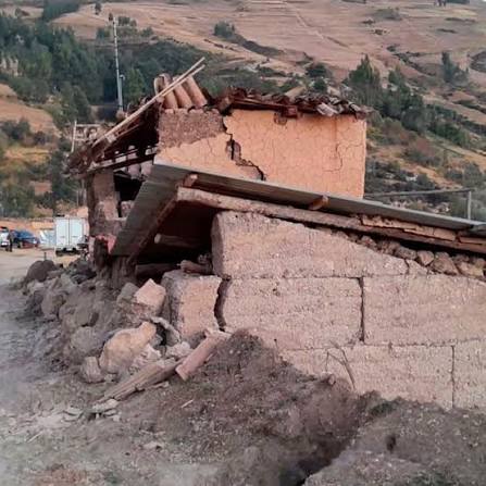 Junín: Así quedó las viviendas en Junín, tras el fuerte sismo en Junín. Al menos cinco personas fallecieron y cerca de 300 resultaron damnificadas luego del movimiento telúrico de magnitud 5.1 que