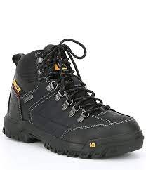 These tough work boots are. Cat Footwear Men S Threshold Waterproof Soft Toe Work Boot Dillard S