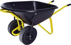 Die schubkarrenwanne ist sehr robust und gleichzeitig sehr. Pro Bau Tec Bau Und Gartenschubkarre Twin 160 Liter Gunstig Kaufen