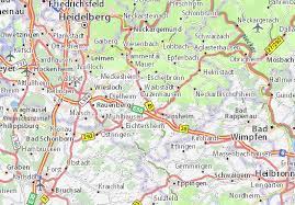 How to get from hoffenheim to stuttgart by train or car. Michelin Hoffenheim Map Viamichelin