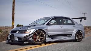 日本国内の自動車 photo 三菱ランサーエボリューション 自動車 ランエボ