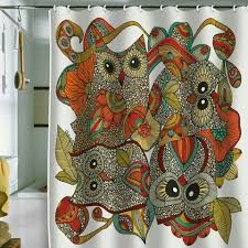 Owl Shower Curtain For The Camper Yes Owl Home Decor Owl Shower Owl Decor