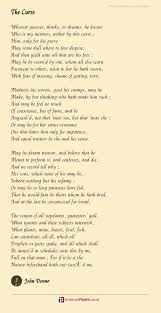 The Curse Poem By John Donne