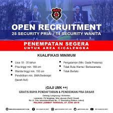 We did not find results for: Lowongan Kerja Red Guard Security Bandung 2020 Banyak Posisi 2021