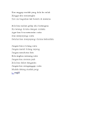 Bahkan selama ada kesempatan dia sering memiliki beberapa kekasih. Lirik Lagu Raja Pdf