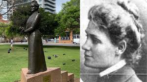 Jeanne Forster Young, inspired by Catherine Spence, one of first two women  standing in 1918 South Australian poll