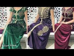 قنادر قطيفة 2020للعرائس تحفة موديلات جديدة Robes Maison Katifa Youtube Fashion Womens Fashion Women