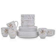 Our most coveted casual dinnerware collection recalls the warm hospitality of portugal's quaint seaside cafes. Dinnerware Sets For 8 Pasteurinstituteindia Com