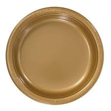 Black And Gold Plastic Plates Party Occasions Gold Plastic Plates Plastic Plates Plastic Ware