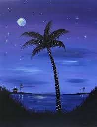 Paint Nite Havana Central December 7th Ocean Painting Art Pictures Diy Canvas Art